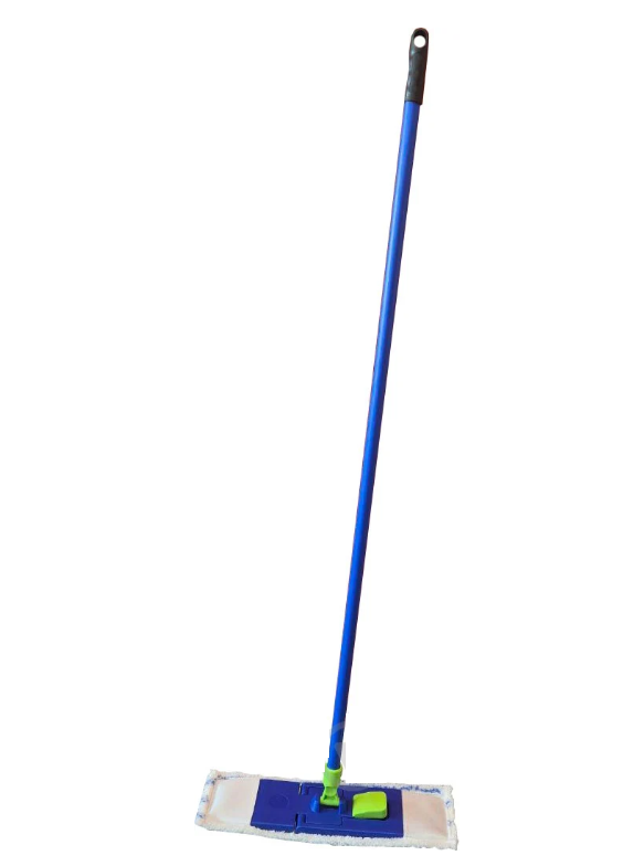 Швабра-натирач для підлоги UP! (Underprice) мікрофібра 40 см синій